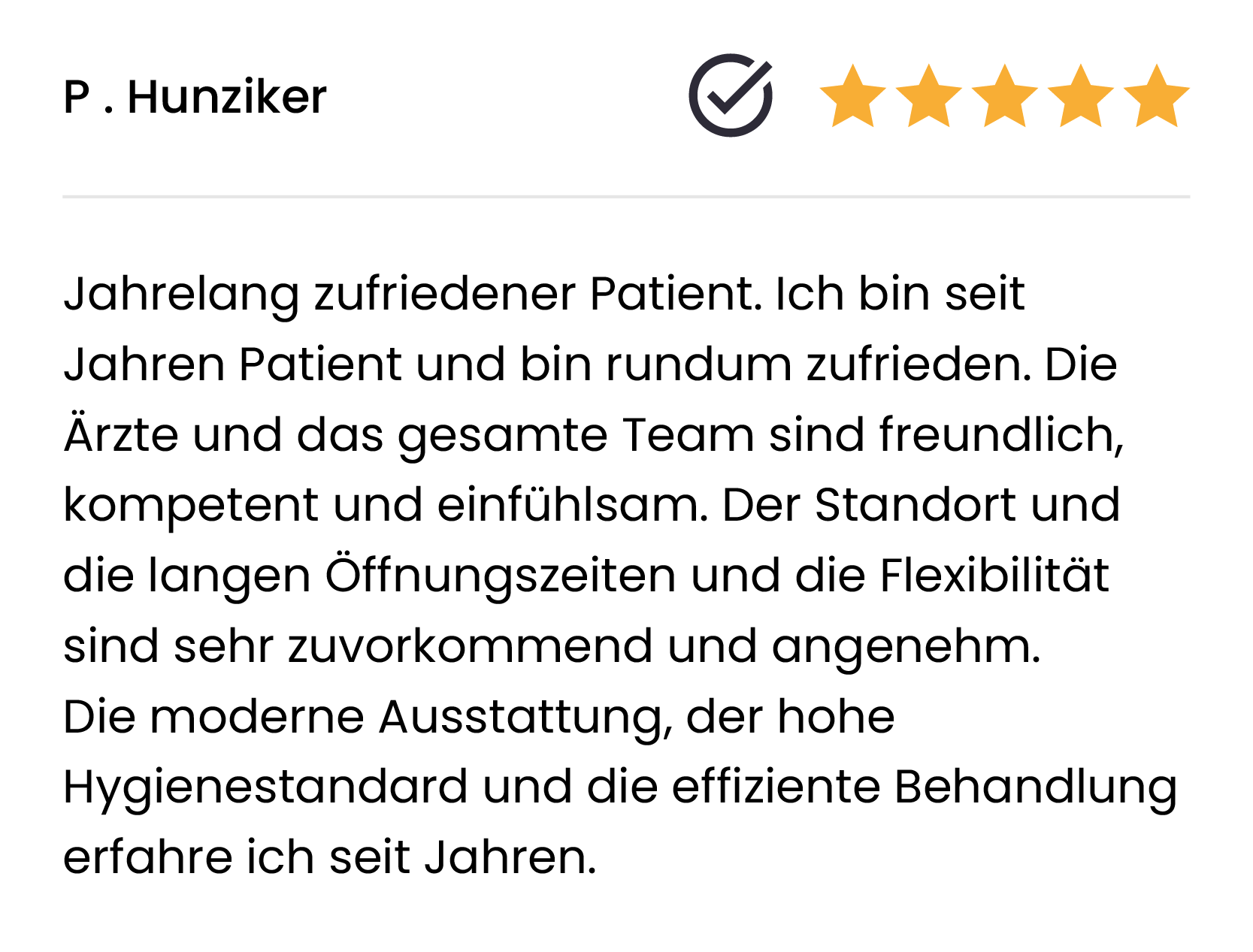 Zahnarzt Referenz Meggen 1